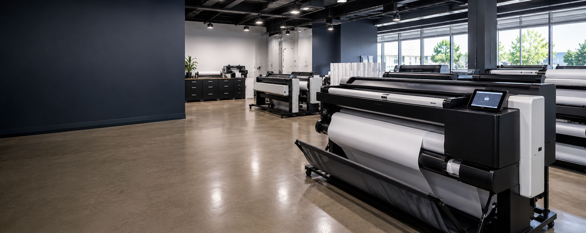 HP DesignJet wide format printers at SBR Technologies in Salt Lake City